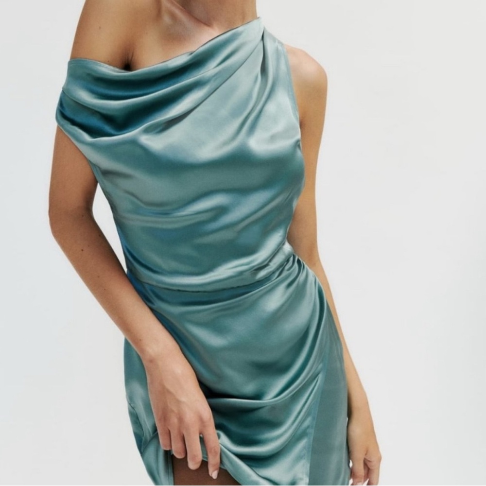 Reformation Alanis Silk Dress
